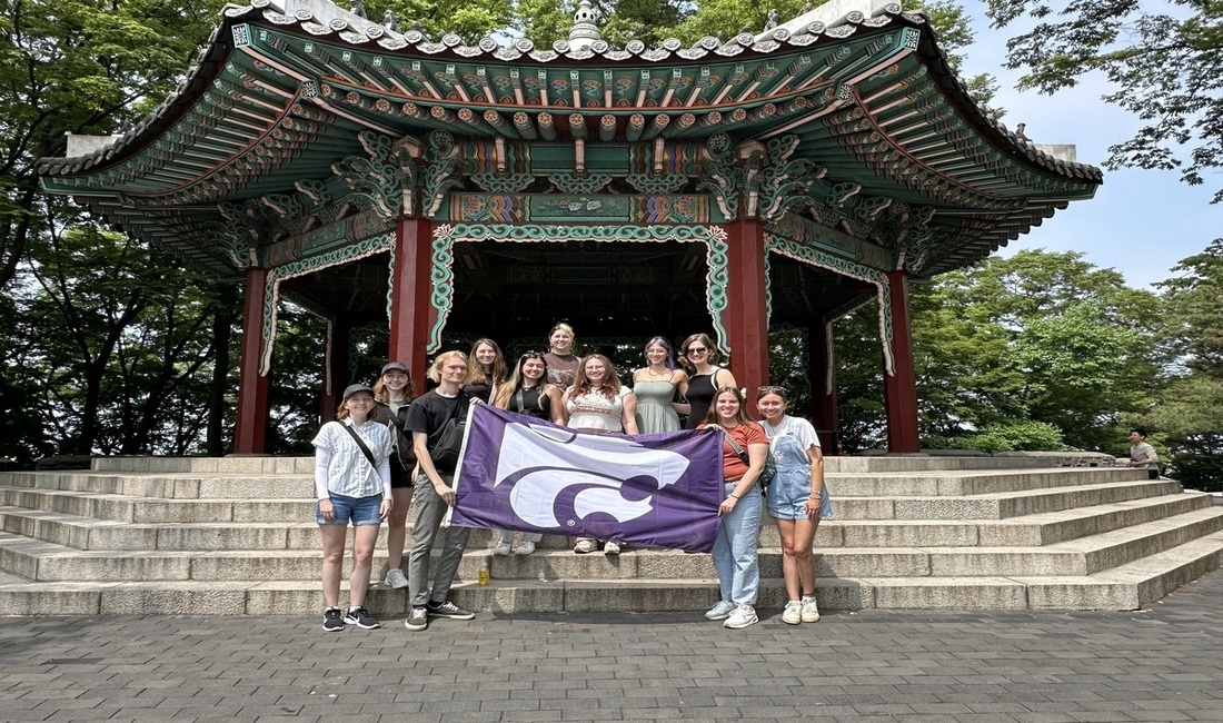 K-State students studying abroad in South Korea
