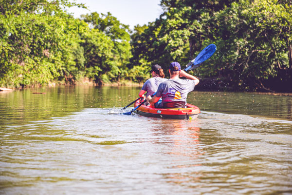 kayaking